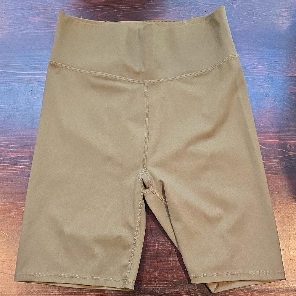 Madewell MWL Women's Green Bike Shorts